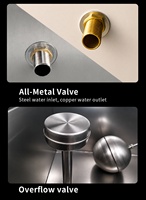 Cuisinière à vapeur commerciale personnalisable à 12 plateaux en acier inoxydable 304, système de sécurité multiple, cuisson rapide à la vapeur