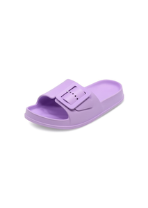 Sandali EVA infradito viola taglia 26 unisex con punta aperta per l'estate - Product Image 1