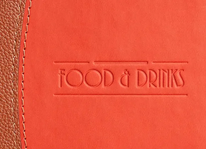 Carpeta de Menú de Cuero al Mejor Precio, Cubierta de Menú de Restaurante de Cuero Marrón de 5.5 x 11 Pulgadas para Hotel Bar - Product Image 6