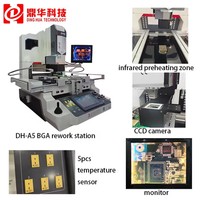 Nueva Estación de Retrabajo BGA Automática DH-A5 con Tres Zonas de Temperatura, Estación de Soldadura de Alta Precisión con Alineación Óptica para Laptop y TV