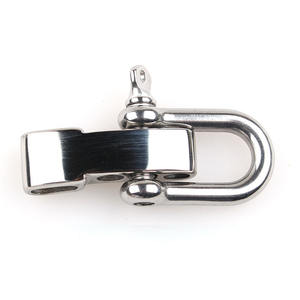 卸売高強度屋外ステンレス鋼DリングBOWシャックルSuevivalパラコードブレスレットバックル - Product Image 3