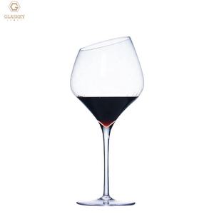 Bespoke แก้วไวน์คริสตัลขอบทองทำจากแก้วทรงสูงสำหรับฉลองครบรอบและคริสต์มาส - Product Image 2