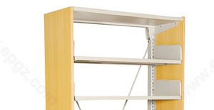 <span class=keywords><strong>Bibliothèque</strong></span> Simple <span class=keywords><strong>Bibliothèque</strong></span> Latérale avec Hauteur Réglable <span class=keywords><strong>Étagère</strong></span>s <span class=keywords><strong>En</strong></span> Métal et Cadre Extérieur <span class=keywords><strong>En</strong></span> <span class=keywords><strong>Bois</strong></span> Offre Spéciale <span class=keywords><strong>Bibliothèque</strong></span> Meubles Double Face - Product Image 5