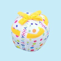 Jouet pour chien en peluche en forme de gâteau d'anniversaire, jouet interactif à mâcher, fête, gâteau moelleux qui couine, jouet pour animaux de compagnie, produits pour animaux de compagnie