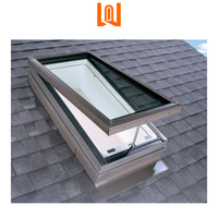 Fenêtres d'intérieur résidentielles personnalisées d'auvent suspendues en aluminium fenêtre à battant en verre trempé insonorisé d'impact