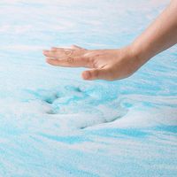 Heimgebrauch 3 Zoll Gel Memory Foam Matratze Topper Hersteller Soft Bed Protection Pad für Drucken tlastung