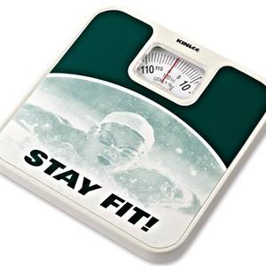 Báscula electrónica para baño, rectangular, capacidad de 10 kg, diseño antideslizante, funciona con pilas, para uso doméstico, estilo A a G - Product Image 3