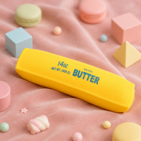 Bâton de beurre sensoriel TPR à rebond lent, anti-stress, cadeau de bureau pour les 14 ans et plus