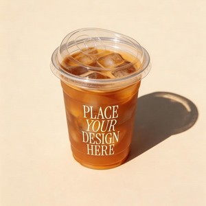 Vasos de Plástico Transparente para Café Helado con Tapas de Domo, Vasos para Bebidas Frías para Cafeterías, Tiendas de Té de Burbujas y Comida para Llevar - Product Image 5