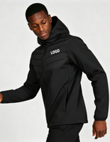 Vestes d'hiver pour hommes personnalisées directement de l'usine, manteaux trench pour hommes, poches latérales à cordon, veste en nylon, vêtements d'extérieur chauds pour hommes