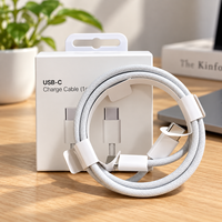 Câble de charge rapide USB-C en nylon tressé, cordon de chargeur Type-C PD, câble de synchronisation de données pour iPhone 18 17 16 et téléphones mobiles Android