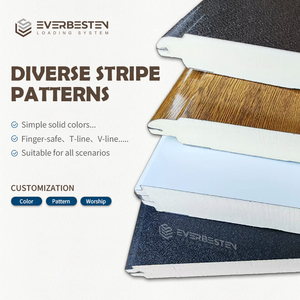 Machine <span class=keywords><strong>de</strong></span> formage <span class=keywords><strong>de</strong></span> portes en gros, ensemble complet d'ascenseur coulissant blanc uni, panneau <span class=keywords><strong>de</strong></span> <span class=keywords><strong>porte</strong></span> <span class=keywords><strong>de</strong></span> <span class=keywords><strong>garage</strong></span> solide noir 8x7 - Product Image 4