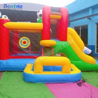 Château gonflable pour enfants en PVC, parc aquatique, toboggan gonflable, châteaux gonflables