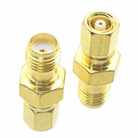 Adaptateur coaxial RF plaqué or droit SMA mâle vers SMC mâle DC-4GHz 50 Ohm pour antenne et module GPS - Prix de gros