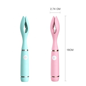 Vibromasseur Clitoris pour femmes, pinces de mamelon sexy, Stimulation du Clitoris, jouets sexuels, Masturbation pour lesbiennes, masseur AV pour filles - Product Image 2
