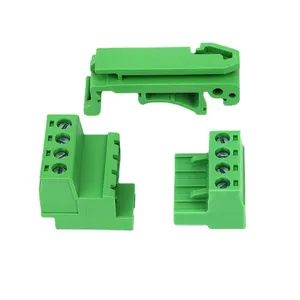 Barrier Strip 5 pin Wire Cable Terminal Block ConnectorsScrew Type 3.81mm 5.0mm Pitch 6.35mm 6 8 7