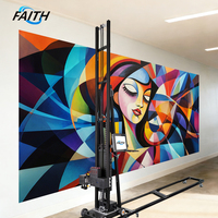 Máquina Automática de Pintura Mural 3D Faith, Impresora UV para Decoración de Paredes en Escuelas, Oficinas y Restaurantes