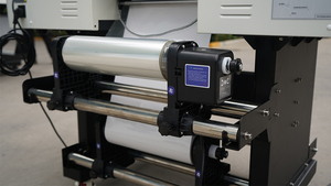 Impresora de Inyección de Tinta UV DTF de Nuevo Diseño con Tinta UV, Laminadora Automática de Rollo a Rollo de Alta Velocidad de 30 cm para Impresión de Etiquetas de Botellas - Product Image 4