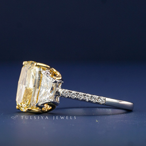 Anillo Clásico de Oro de 14K con Diamante Cultivado en Laboratorio para Mujer, Elegante Anillo de Compromiso con Diamante Sintético Solitario, Joyería Fina, Regalo de Boda - Product Image 3