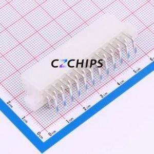 DLL-5569F-24AW Wire-to-Board Pin Header Bent Lead Through Hole,P=4.2mm Connector 2x12P 4.2mm Right Angle Insert 24P - Product Image 2