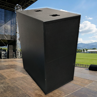 Subwoofer mono LS3 LS Series LS118B/LS218B 18 pouces 4/8 ohms 700W/1400W, enceinte en bois, à poser au sol