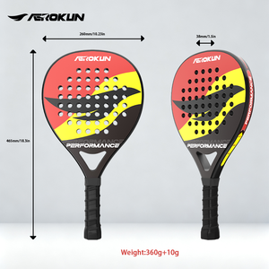 Customized Tear Drop 3k12k18k Carbon <strong>Paddle</strong> Racket Carbon Padel Racke <strong>Paddle</strong> Padel Racket - Product Image 2