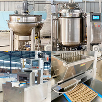 Ligne de production de bonbons HNOC Starch Mogul Collagen Gummy Machine à bonbons semi-automatique