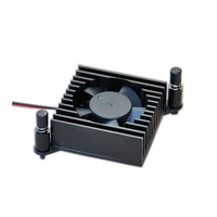 Mini Ventilador de Refrigeración con Rodamiento de Bolas de Aluminio, Conector de 4 Pines, para Tarjeta Gráfica, Radiador, Chip de Puente Sur y Puente Norte