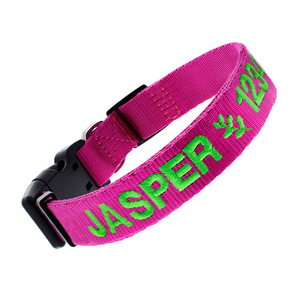 Custom Personalized Pet <strong>Collars</strong> Designer Pet Products Embroidered <strong>Dog</strong> <strong>Collar</strong> - Product Image 6