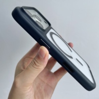 Coque de téléphone magnétique transparente OEM/ODM pour iPhone 18 Pro Max 17, anti-chute avec découpes précises des boutons, approvisionnement en gros pour les détaillants