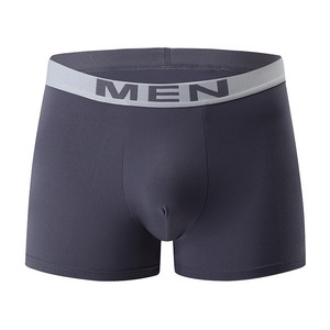 <span class=keywords><strong>10</strong></span> Pezzi <span class=keywords><strong>Boxer</strong></span> da <span class=keywords><strong>Uomo</strong></span> a Vita Media in Poliestere Lavorato a Maglia, Tinta Unita, con Elastico in Vita, Senza Cuciture, per Commercio Transfrontaliero Oltremare - Product Image 5