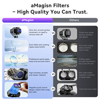 Ensemble de filtres CPL magnétiques pour Osmo Pocket 4P, 52MM, accessoires de caméra en verre optique, matériau en alliage d'aluminium de haute qualité