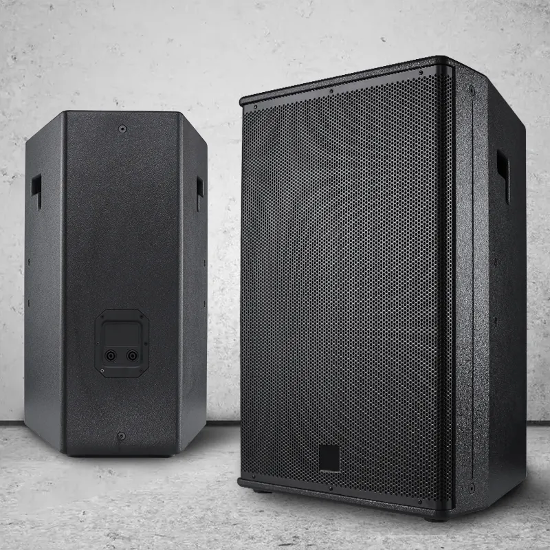 Dual passive speakers 15 inch professional full range speaker 15 inch 350 watt 2 way crossover for speakers