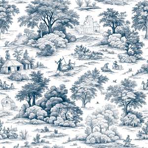 Tissu imprimé <span class=keywords><strong>toile</strong></span> <span class=keywords><strong>de</strong></span> <span class=keywords><strong>Jouy</strong></span> à motif personnalisé bleu jungle léopard, tissu tissé, <span class=keywords><strong>toile</strong></span> imperméable, textile d'<span class=keywords><strong>ameublement</strong></span>, décoration intérieure - Product Image 6