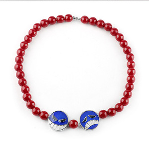 <span class=keywords><strong>Set</strong></span> di gioielli Anime di moda cartone animato perline rosse gioielli all'ingrosso collana bracciale per bambini gioielli <span class=keywords><strong>Set</strong></span> - Product Image 5