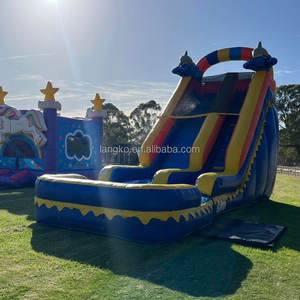 <span class=keywords><strong>Toboggan</strong></span> aquatique gonflable pour enfants avec <span class=keywords><strong>piscine</strong></span> pour fête de jardin, <span class=keywords><strong>vacances</strong></span> d'été - Product Image 2