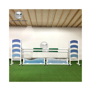 מעמד אלומיניום רכיבה על סוס הצג ציוד קפיצה סוסים - Product Image 1