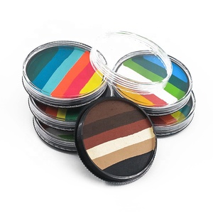<span class=keywords><strong>Peinture</strong></span> de visage 30g visage corps <span class=keywords><strong>peinture</strong></span> couleur personnalisé Clown maquillage Halloween lavable à base d'eau <span class=keywords><strong>peinture</strong></span> corporelle adultes et enfant SFX - Product Image 5