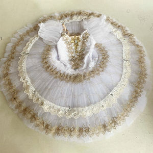 Falda Tutú <span class=keywords><strong>de</strong></span> <span class=keywords><strong>Ballet</strong></span> para Niñas, Disfraz <span class=keywords><strong>de</strong></span> Hada Plateada para Actuación, Falda Abullonada Lago <span class=keywords><strong>de</strong></span> los Cisnes, Vestido <span class=keywords><strong>de</strong></span> Escenario, Atuendo <span class=keywords><strong>de</strong></span> Actuación Pájaro Azul - Product Image 5