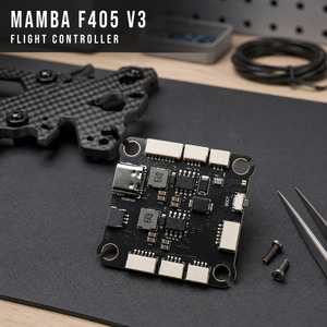 Stack de Contrôleur de Vol Diatone <span class=keywords><strong>Mamba</strong></span> <span class=keywords><strong>F405</strong></span> V3 F80AF 100A ESC 4-en-1 20*20mm Betaflight pour Drone FPV Freestyle Racing (Tour FC ESC) - Product Image 2