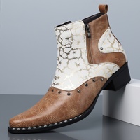 [Votre Marque] Chaussures en Cuir Style Britannique Grande Taille pour Hommes, Idéales pour le Travail et le Quotidien