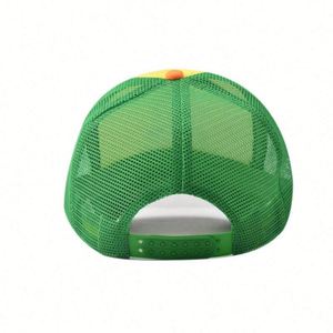 Custom Stylish Two Color Baseball Cap Mesh Custom Print Logo Trucker <b>Hat</b> With Rope - Product Image 4