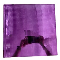 Autocollant mural miroir 300x300mm Feuilles de miroir auto-adhésives