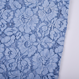 婦人服生地用の新しい刺繍入りコットンマルチカラージャカードナイロンレース生地 - Product Image 2