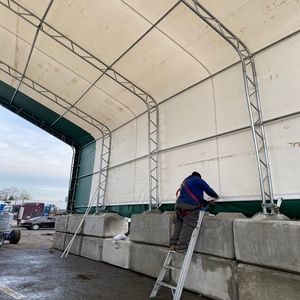 Tente dôme compacte Bollison avec structure en acier pour entrepôt/stockage extérieur et utilisation portable/<span class=keywords><strong>abri</strong></span> industriel en PVC imperméable - Product Image 4