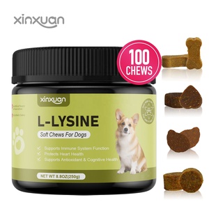 Masticables suaves de lisina personalizados <span class=keywords><strong>para</strong></span> perros, suplementos <span class=keywords><strong>para</strong></span> mascotas, cuidado de la salud, tratamiento de peso muscular y alimentos de apoyo inmunológico - Product Image 1