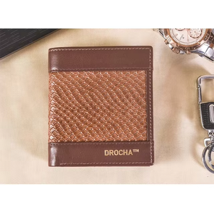 Premium Mens Genuine Leather <b>Wallet</b> <b>RFID</b> Blocking Bi Fold Card Organizer Two Section Cash Holder - Product Image 4
