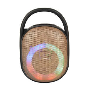 Mini altavoz de tarjeta SD RGB luces de colores Subwoofer al aire libre inalámbrico colgante CLIP5 BT altavoz - Product Image 4