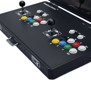 Máquina Arcade Plegable Doble de 24 Pulgadas, Nueva, Portátil, con Palancas Metálicas, Consola de Juegos de Lucha - Product Image 4