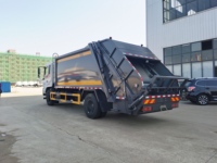 Camion poubelle Dongfeng D3V 4x218 tonnes, rouleau compacteur robuste, camion poubelle pour assainissement urbain